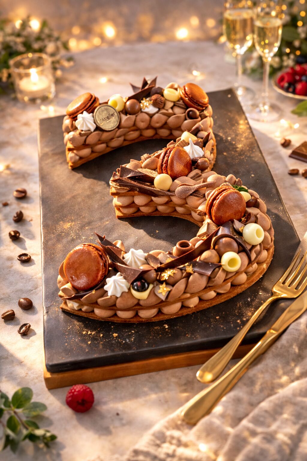 Assortiment de pâtisseries fines — L'Atelier Moreuil