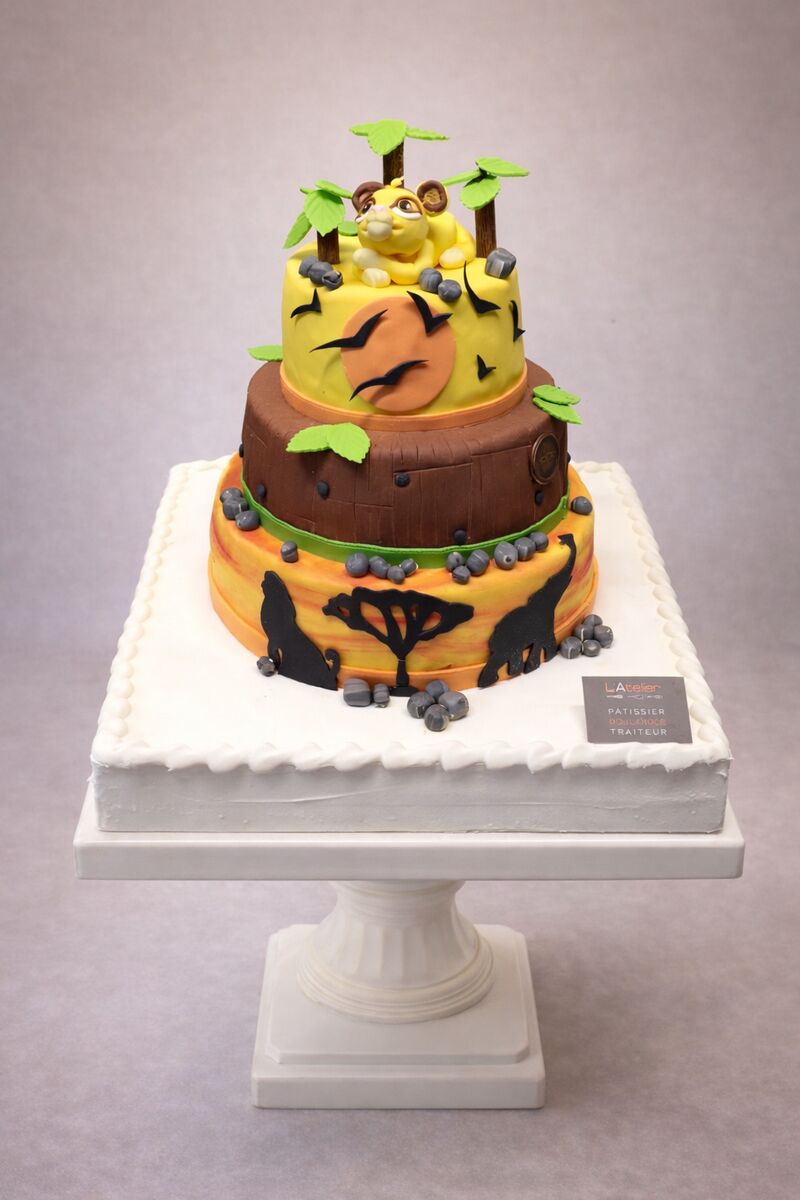 Gâteau personnalisé — Pâtisserie L'Atelier Moreuil