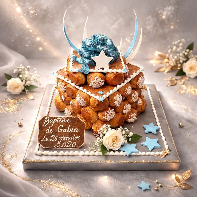 Entremets décoré — Pâtisserie artisanale Moreuil